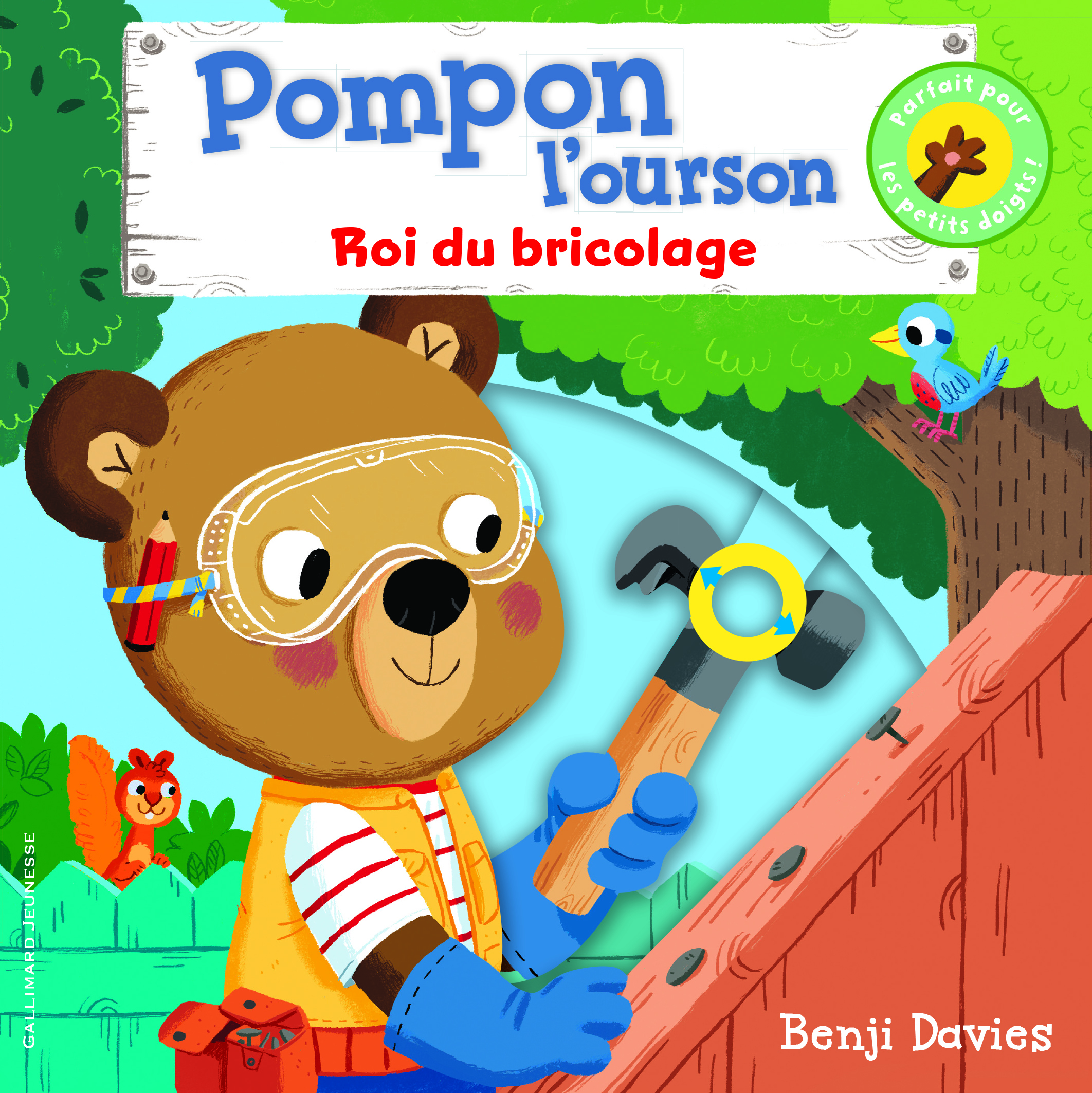 Pompon l'ourson roi du bricolage
