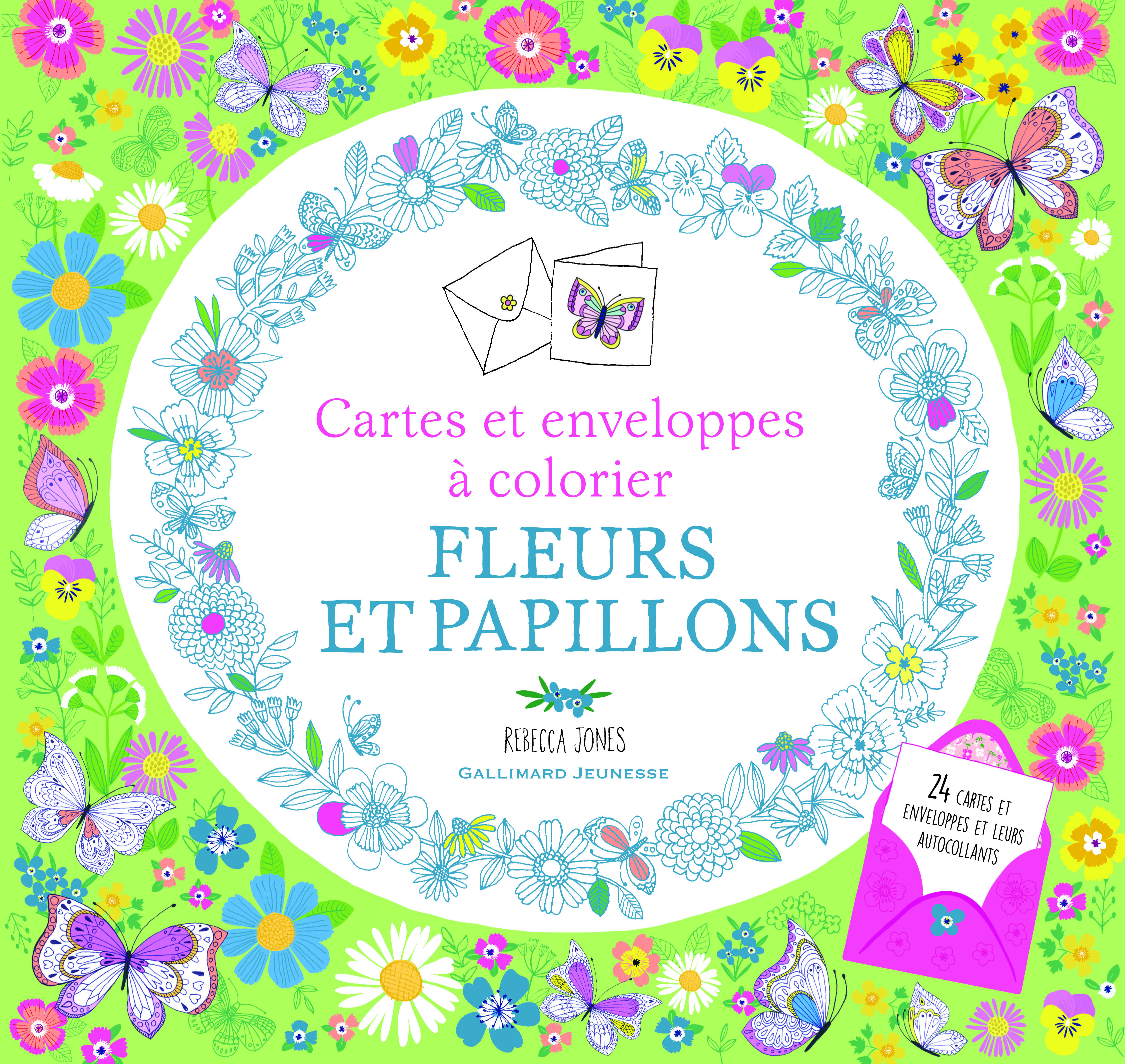 Fleurs et papillons