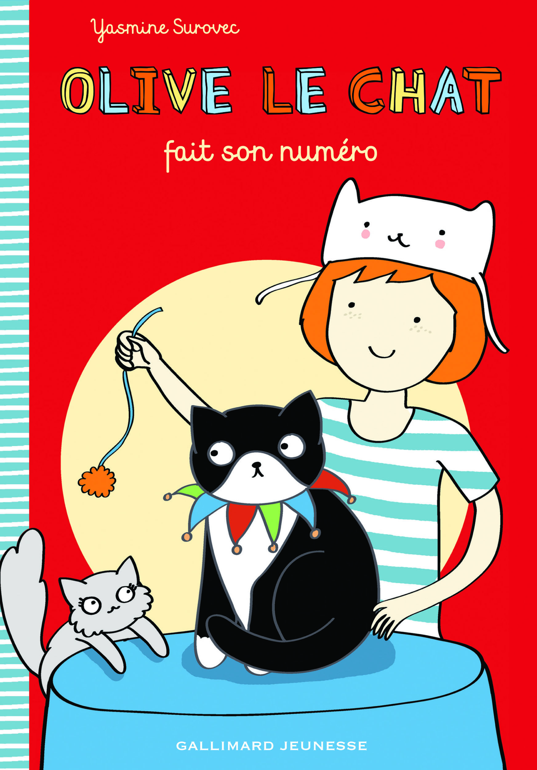 Olive le chat fait son numéro