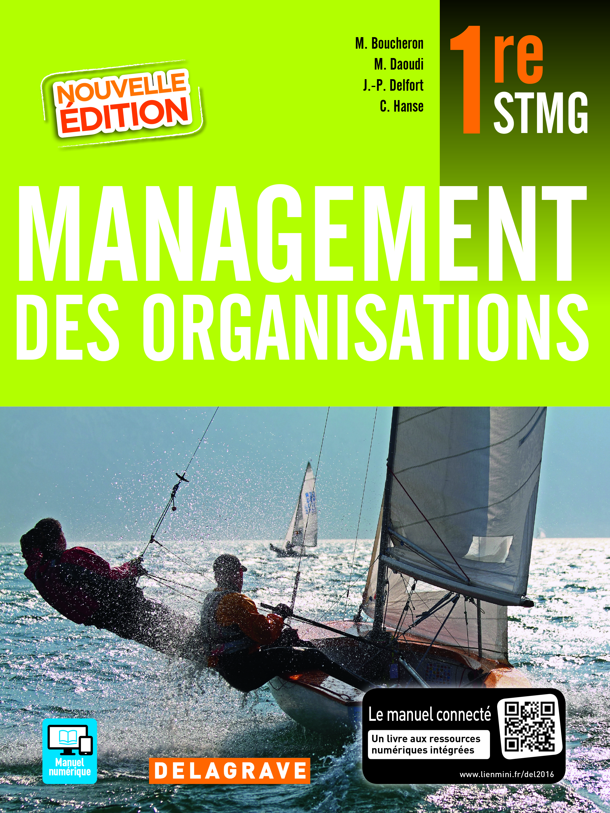 Management des organisations 1re STMG (2016) - Manuel élève