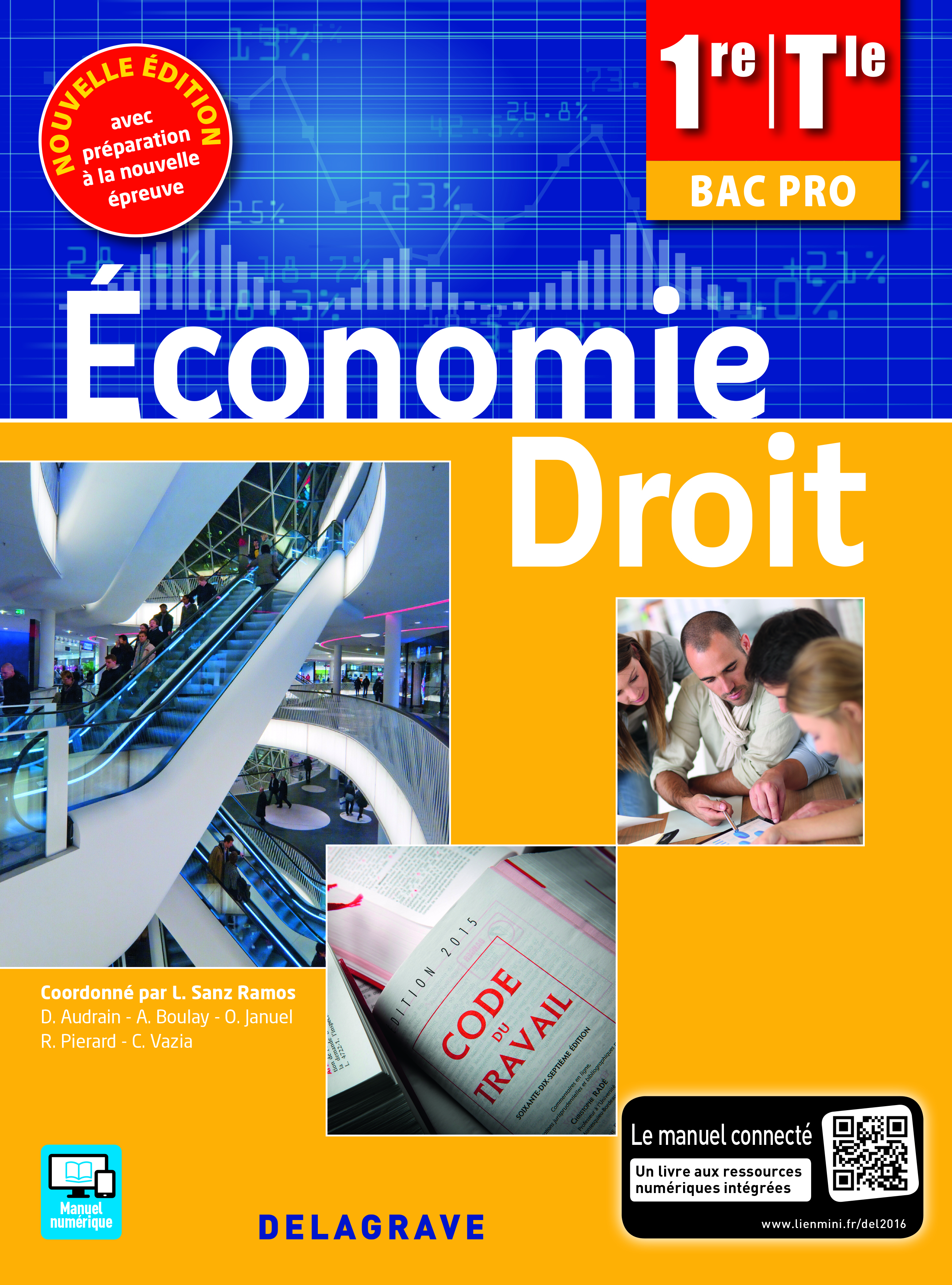 Économie Droit 1re, Tle Bac Pro (2016) - Pochette élève
