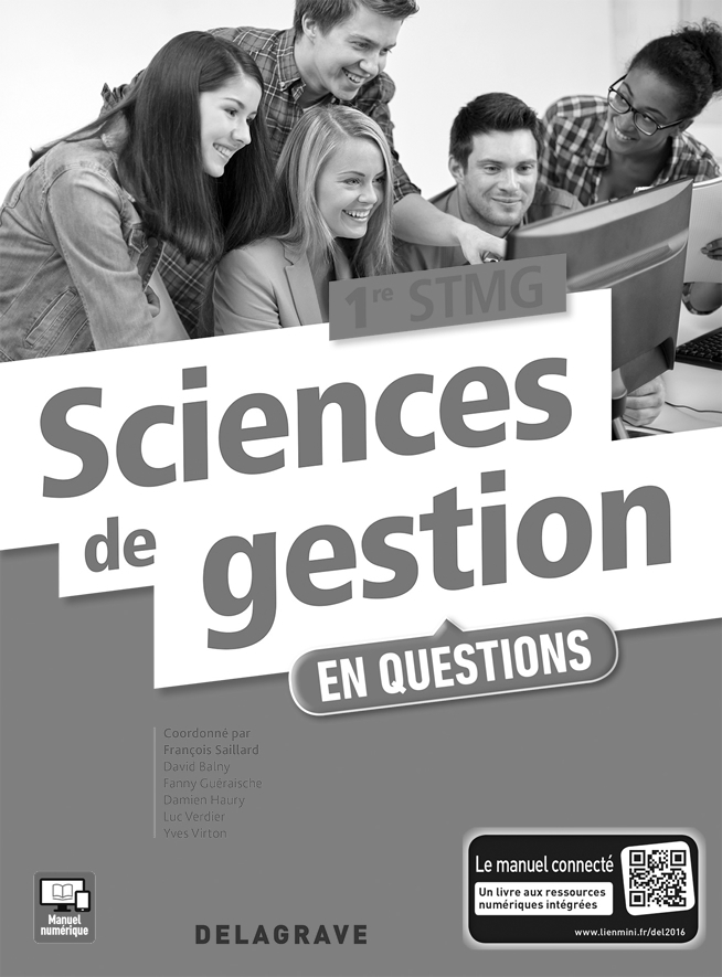 Sciences de gestion 1re STMG (2016) - Livre du professeur