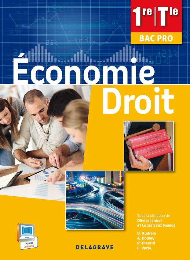 Économie - Droit 1re, Tle Bac Pro (2014) - Pochette élève