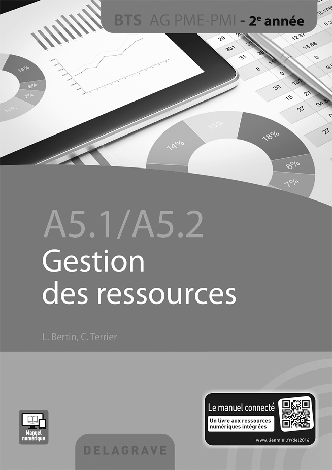 A5.1 / A5.2 Gestion des ressources BTS AG PME-PMI (2016) - Spécimen