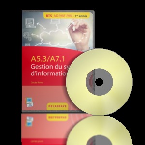 A5.3 / A7.1 Gestion du système d'information BTS AG PME-PMI (2015) - CD-Rom