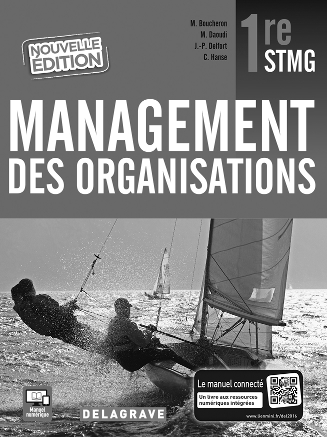 Management des organisations 1re STMG (2016) - Livre professeur