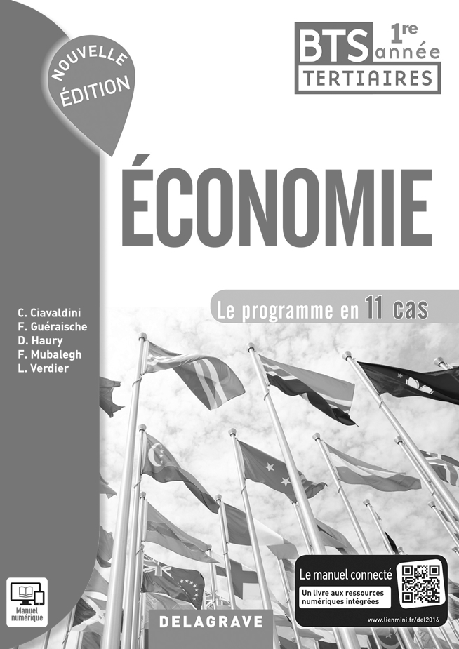 Économie 1re année BTS Tertiaires Nouvelle édition (2016) - Spécimen
