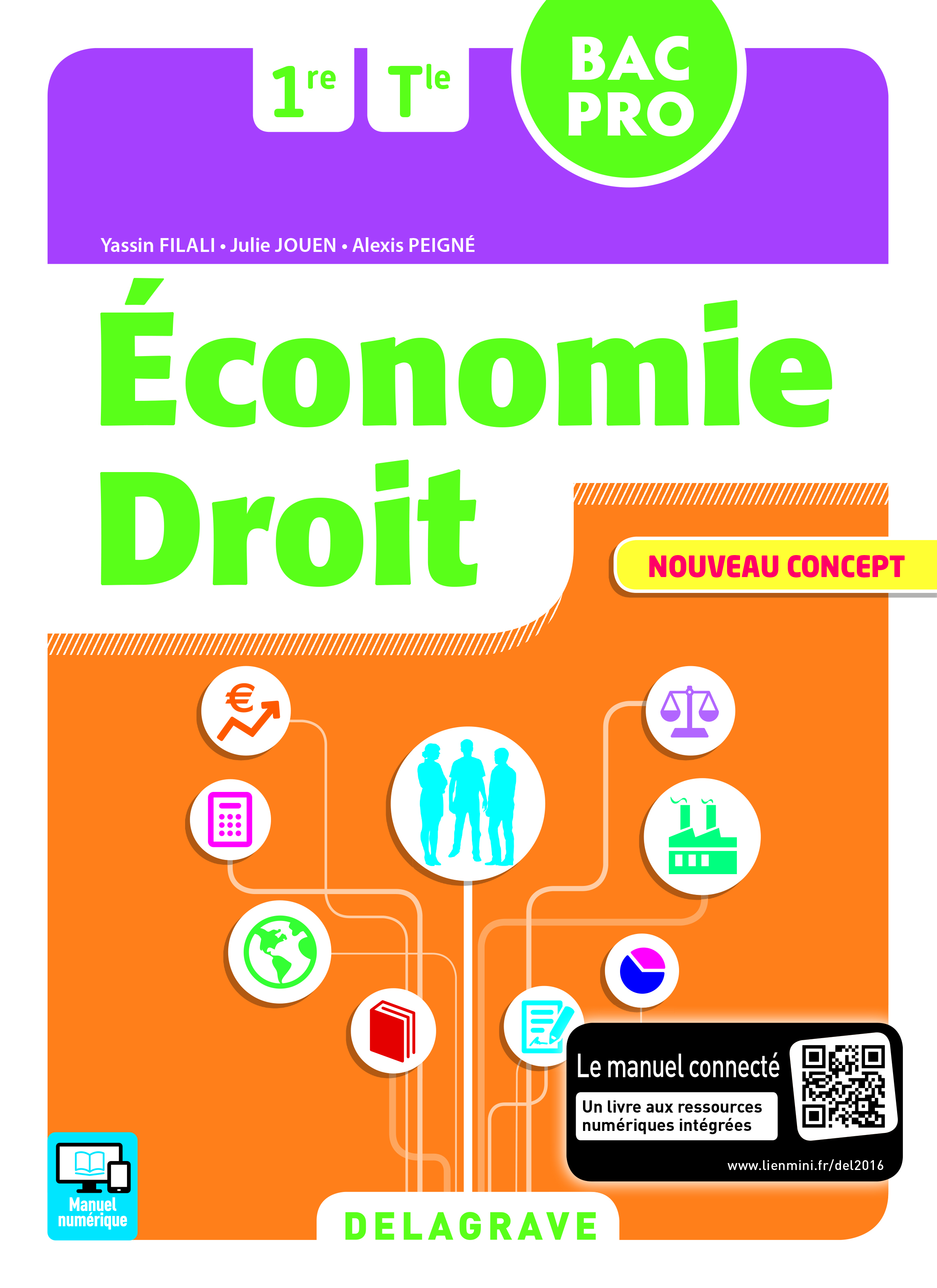 Économie Droit 1re, Tle Bac Pro (2016) - Pochette élève