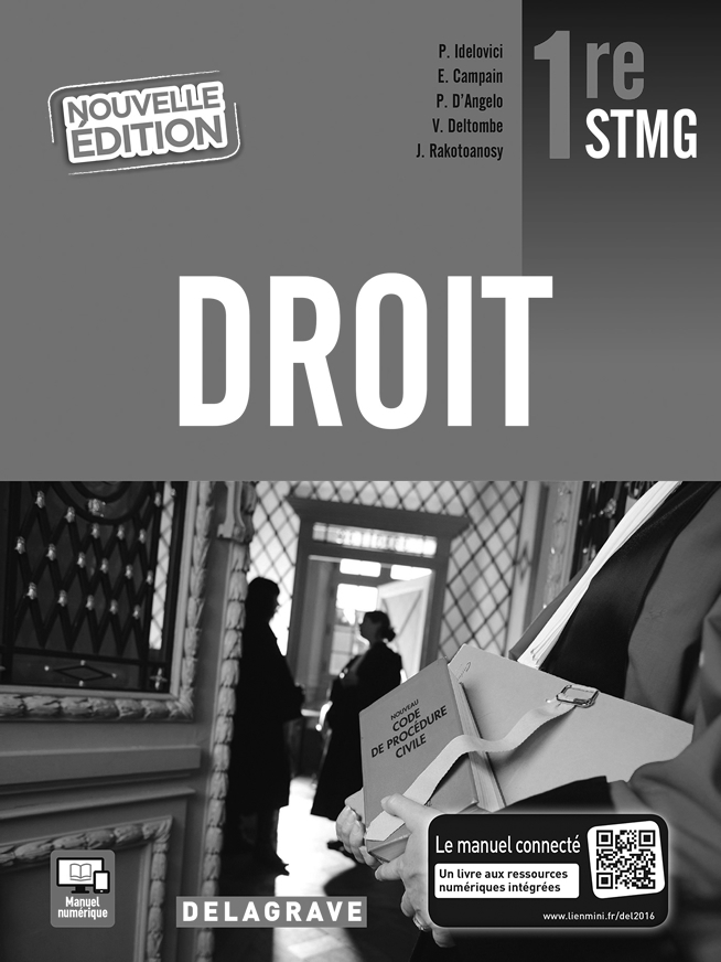 Droit 1re STMG (2016) - Spécimen