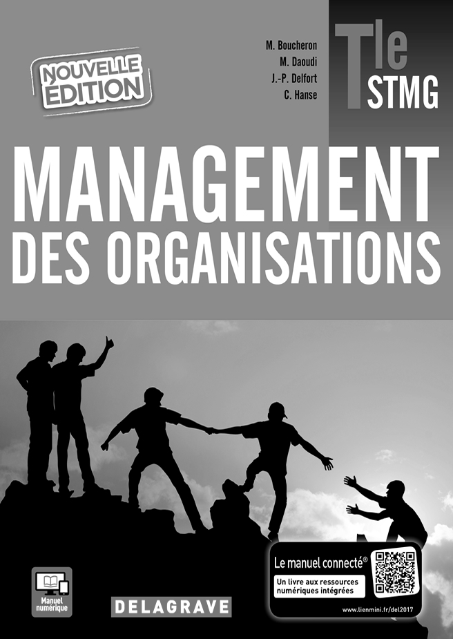 Management des organisations Tle STMG (2017) - Livre du professeur