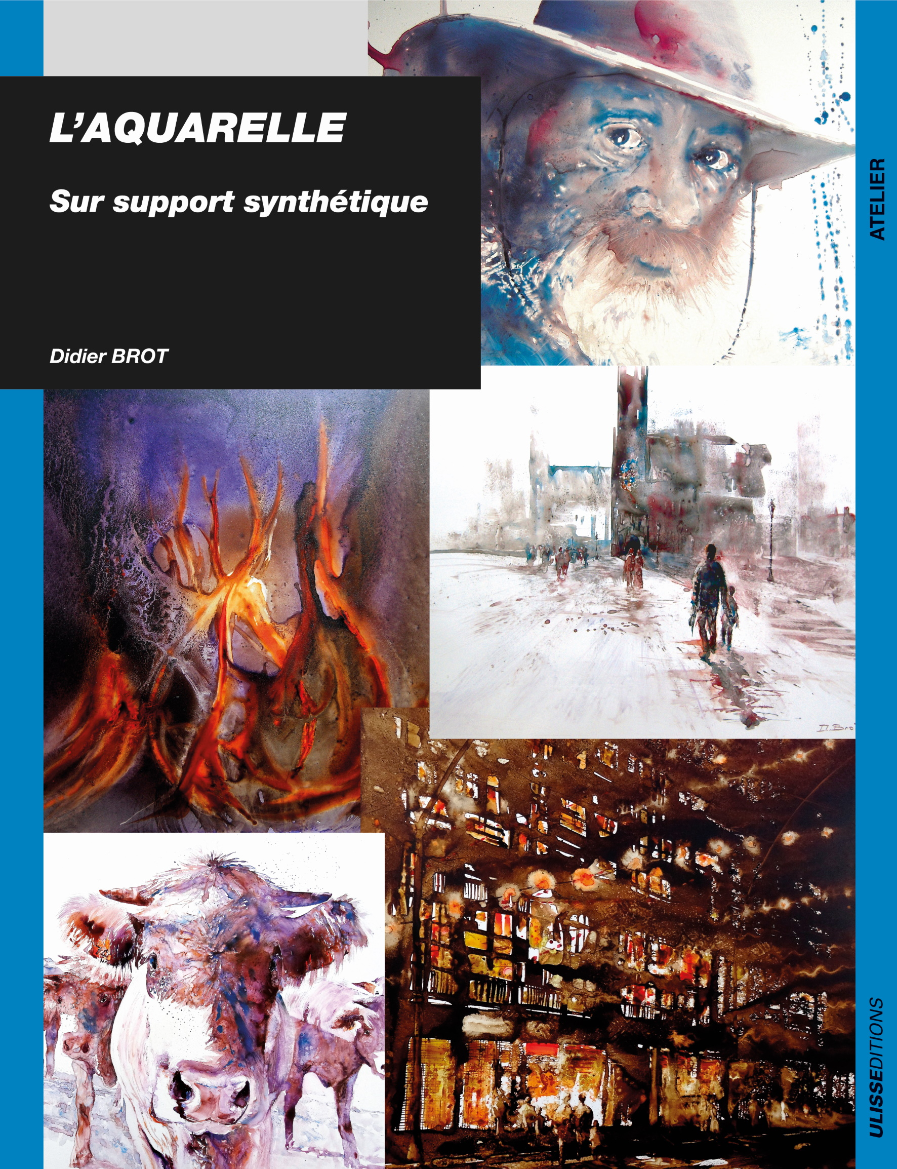Aquarelle sur support synthétique