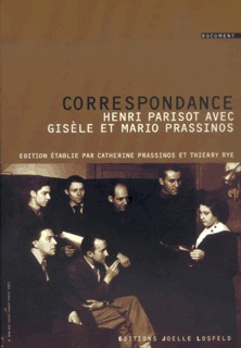 Correspondance avec Mario et Gisèle Prassinos