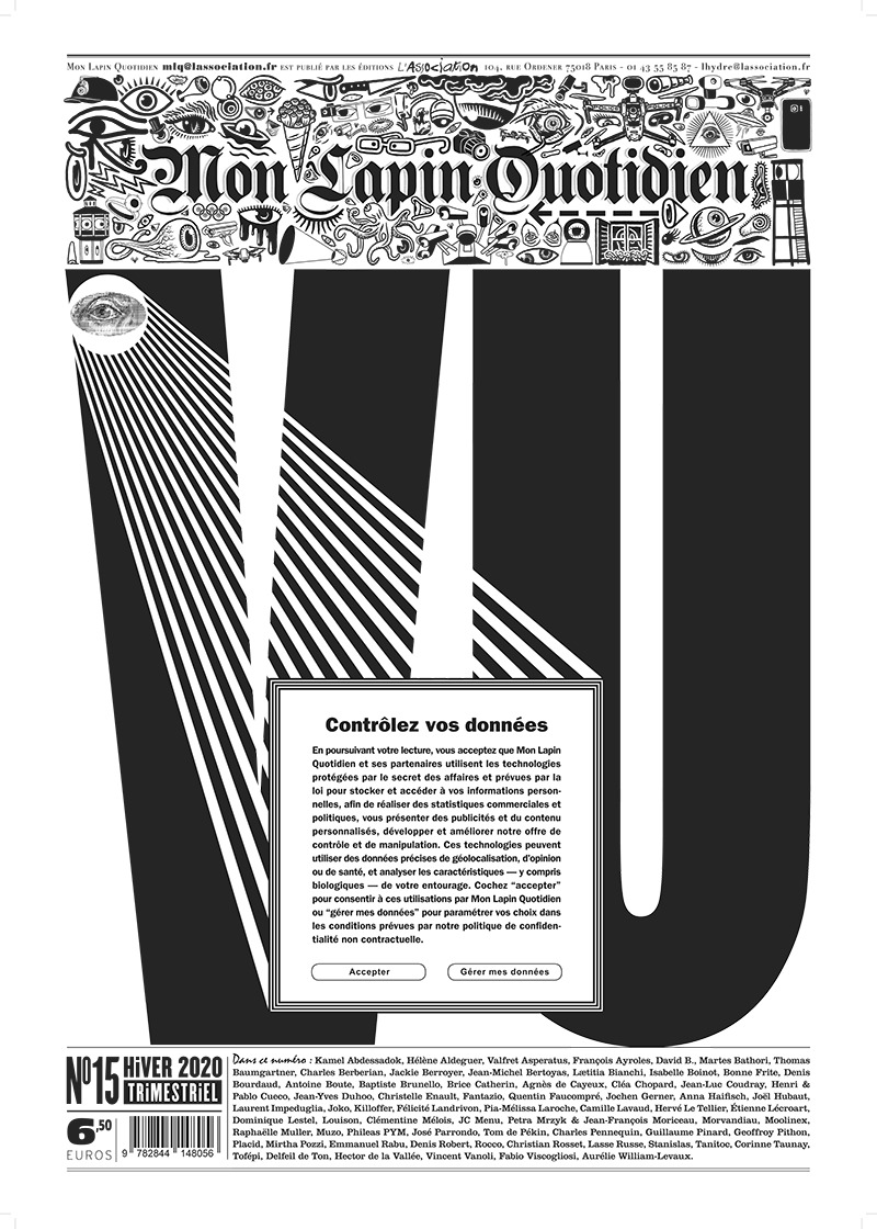 Lot de 5 Mon Lapin Quotidien n°15