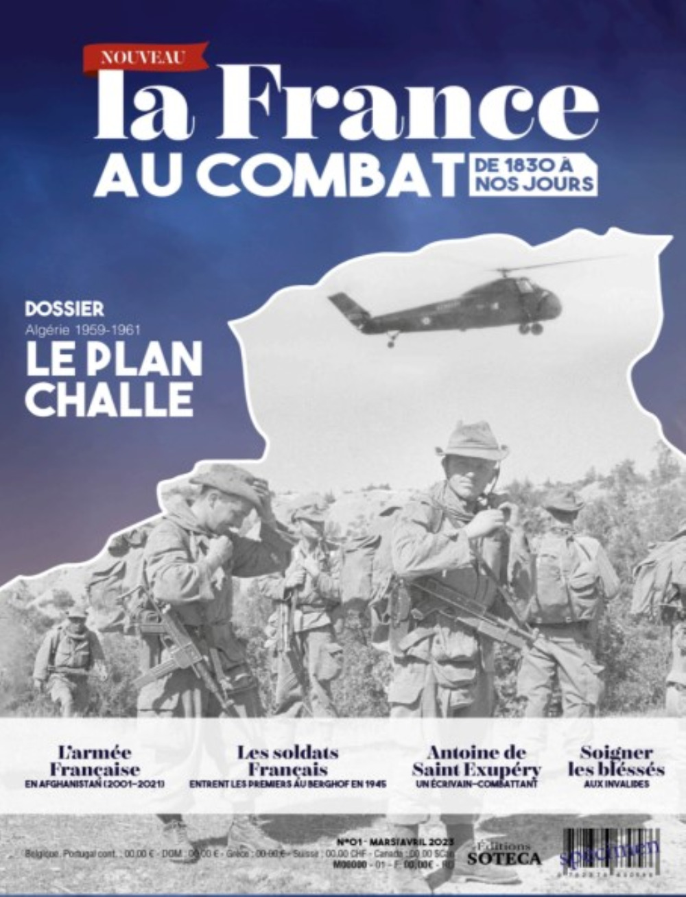 FRANCE AU COMBAT N 1 : LES OPERATIONS MILITAIRES FRANCAISE DE 1830 A NOS JOURS