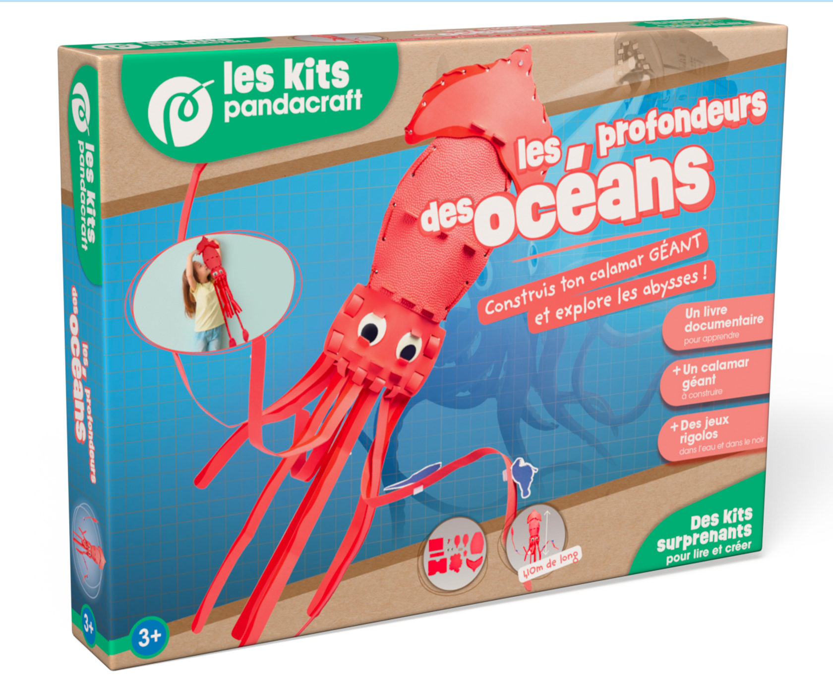 Les profondeurs des océans - Kit Pandacraft dès 3 ans