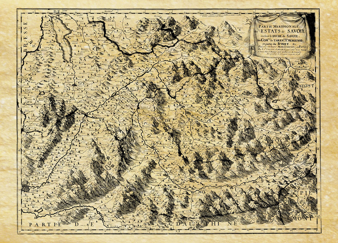 SAVOIE EN 1696 50 CM X 40 CM
