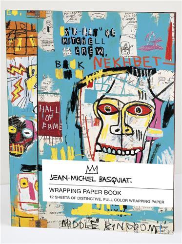 Jean-Michel Basquiat Wrapping Paper Book /anglais