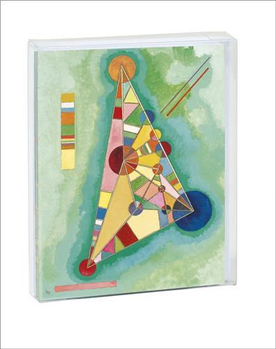 Variegation in the Triangle, Vasily Kandinsky Notecard Set /anglais