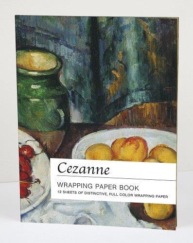 Paul Cezanne Wrapping Paper Book /anglais