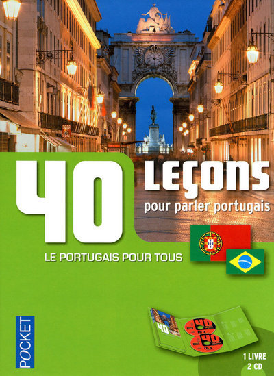 Coffret 40 leçons pour parler portugais (livre + 2CD)
