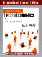 INTERMEDIATE MICROECONOMICS
