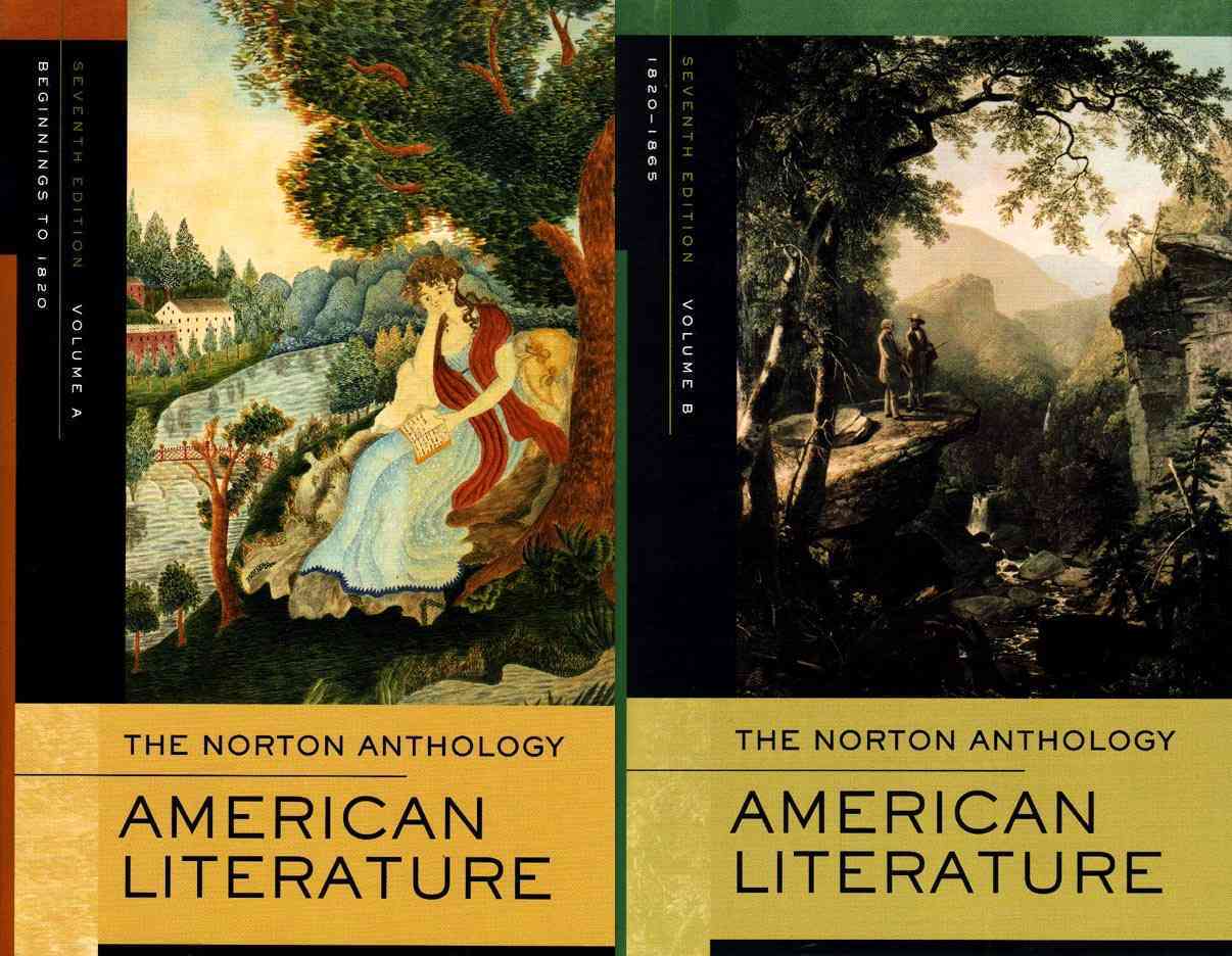 NORTON ANTHOLOGY OF AMERICAN LITERATURE