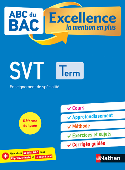 ABC BAC Excellence Sciences et Vie de la Terre Term