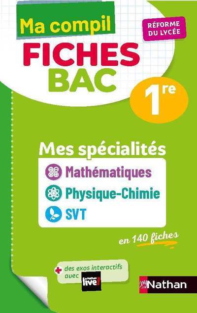 Compil Fiches Maths / PC / SVT - 1re