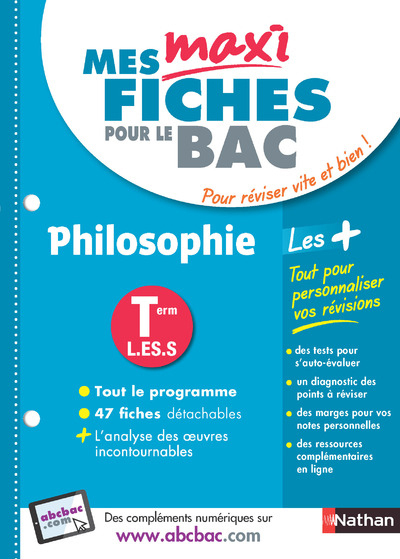 Mes Maxi fiches Philosophie Term L-ES-S