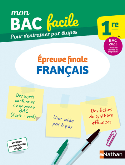 Mon Bac Facile Lycée Français 1re Novelles oeuvres au programme