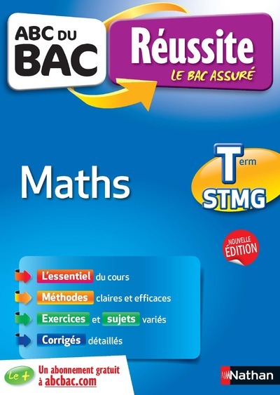 ABC du BAC Réussite Maths Term STMG