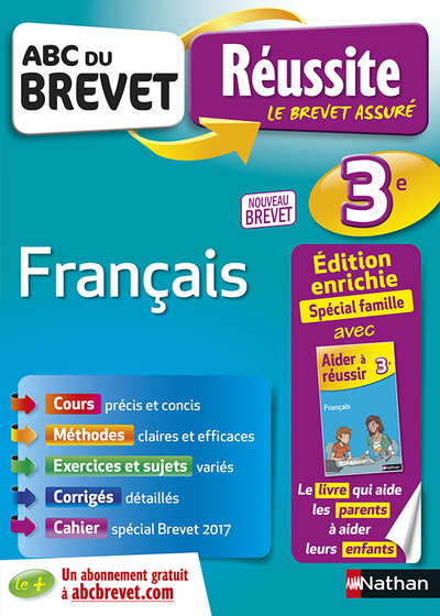 ABC du Brevet Réussite Famille Français 3E