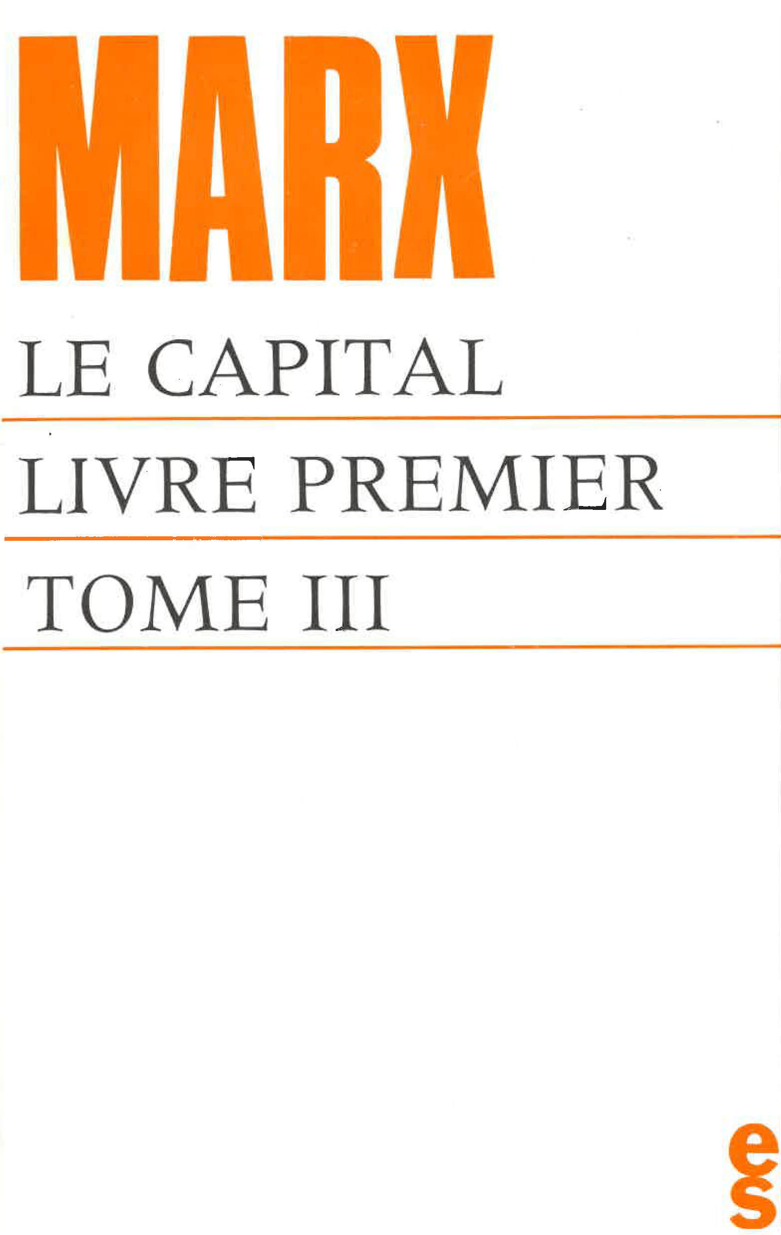 Capital  (Le ) Livre 1 T03