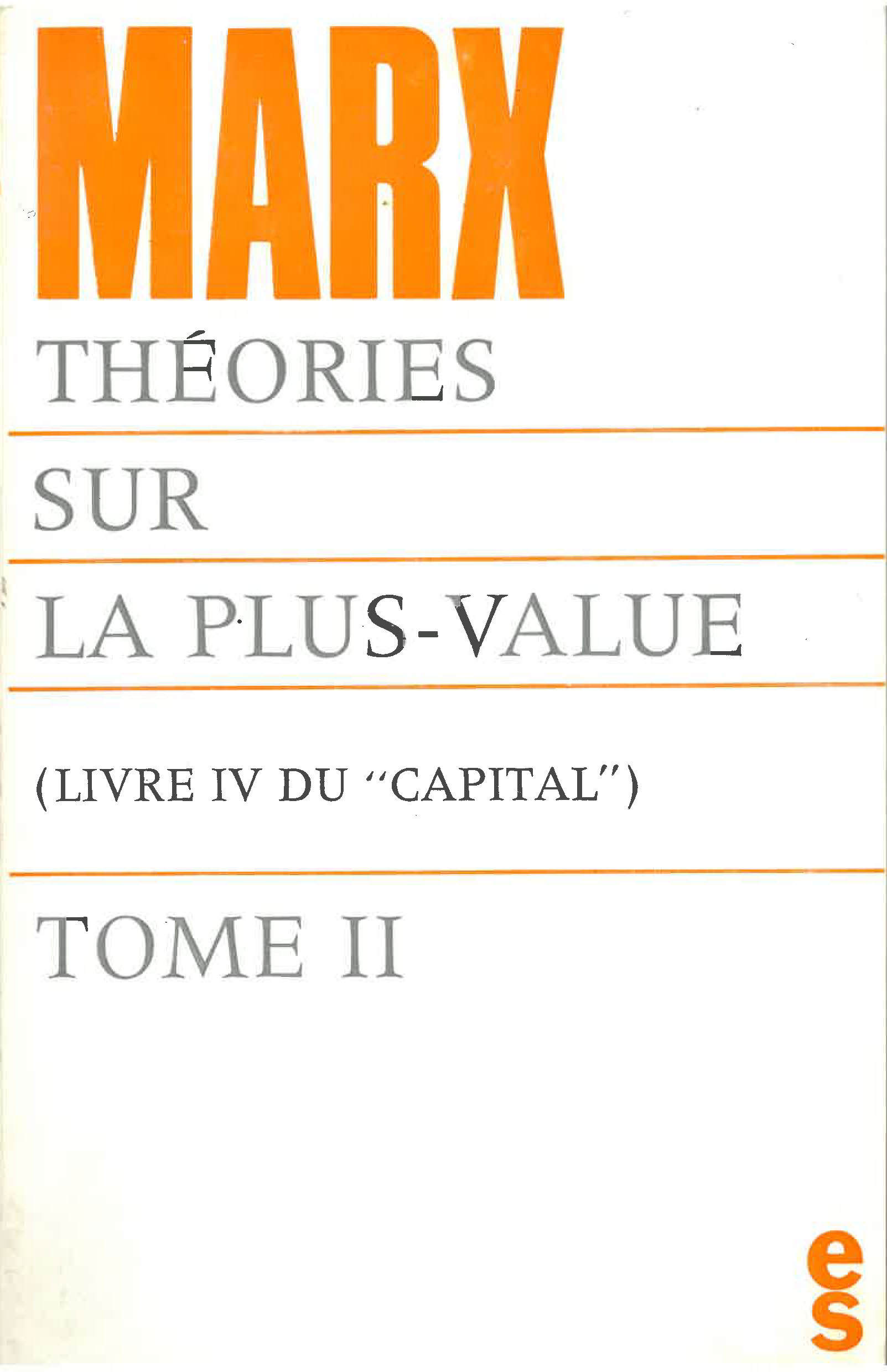 Théories de la plus-value T02