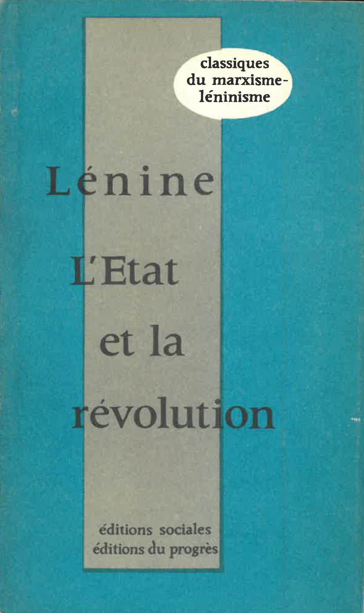 État et la révolution (L')