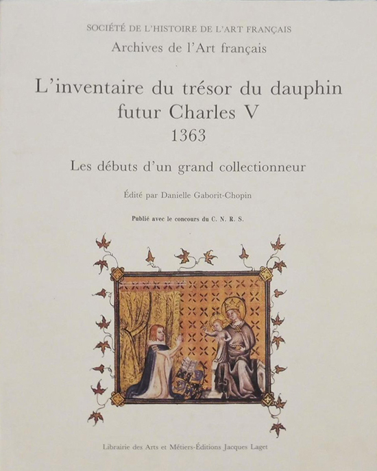 Inventaire du trésor du dauphin futur Charles V