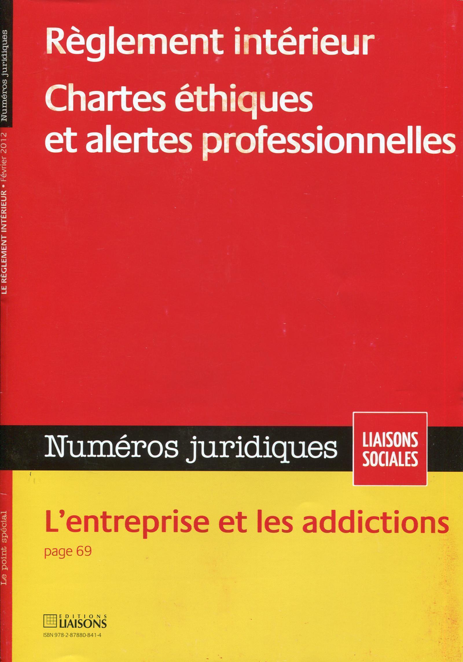 Règlement intérieur