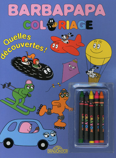 Barbapapa coloriage - Quelles découvertes !