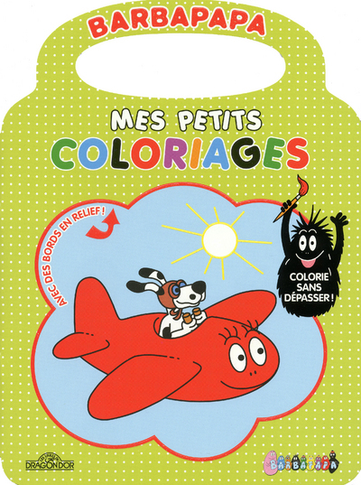 Barbapapa - mes petits coloriages - vert