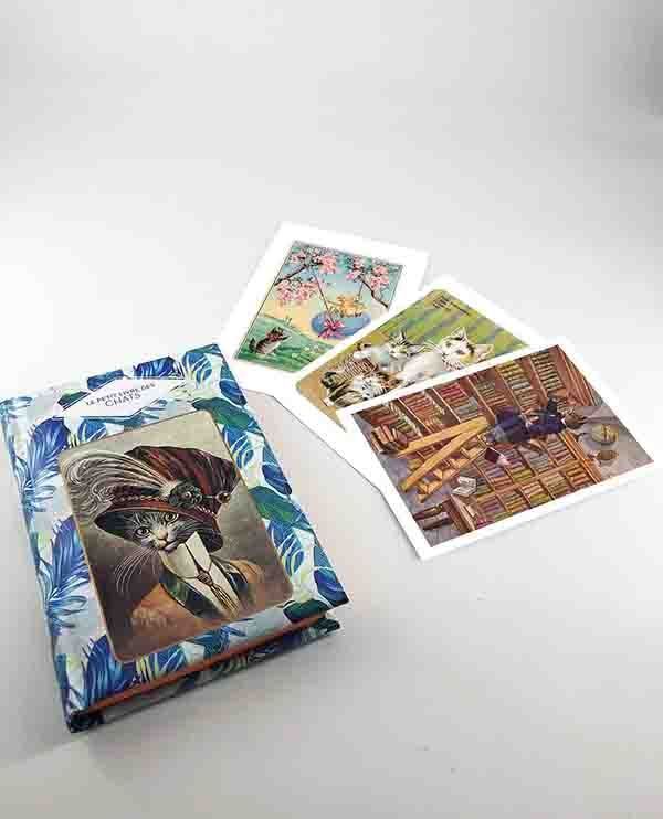 Le petit livre des chats + cartes postales