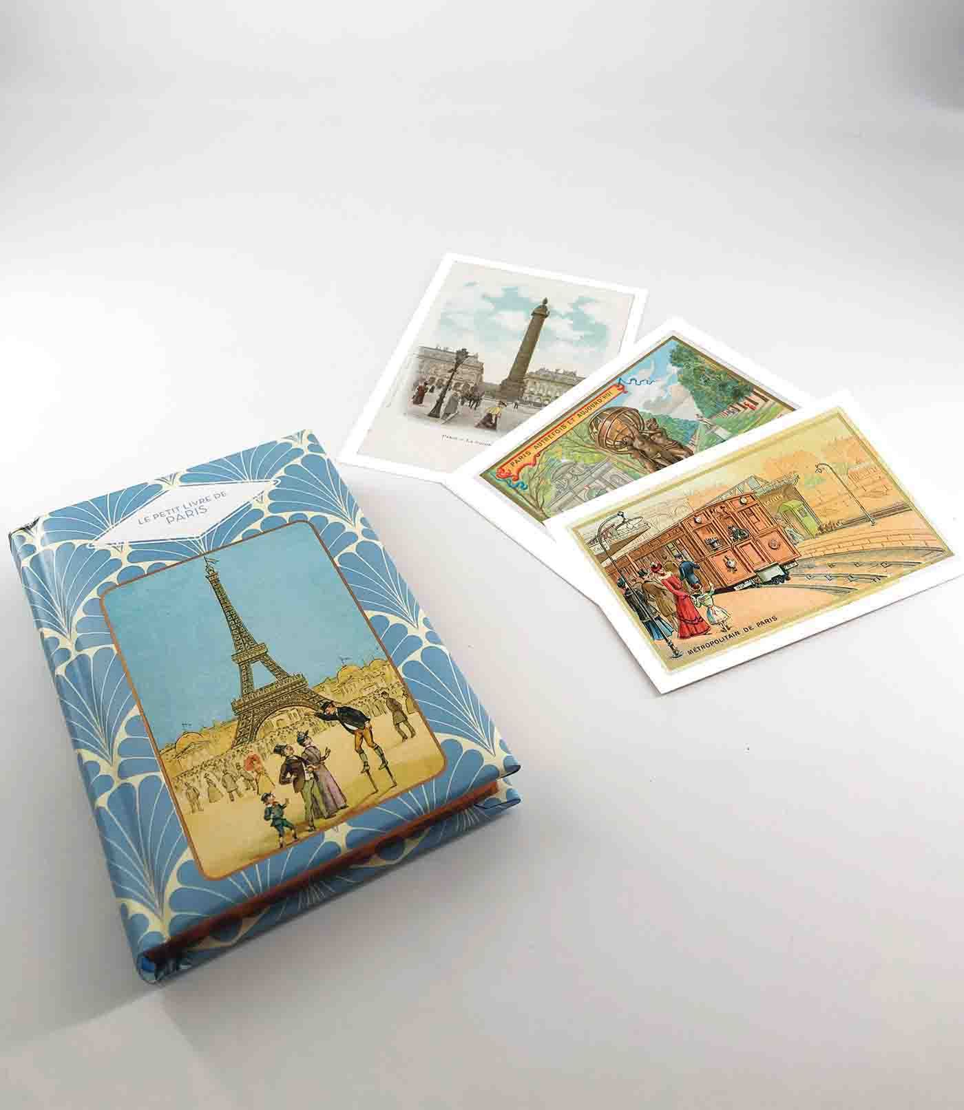 Le petit livre de Paris + cartes postales
