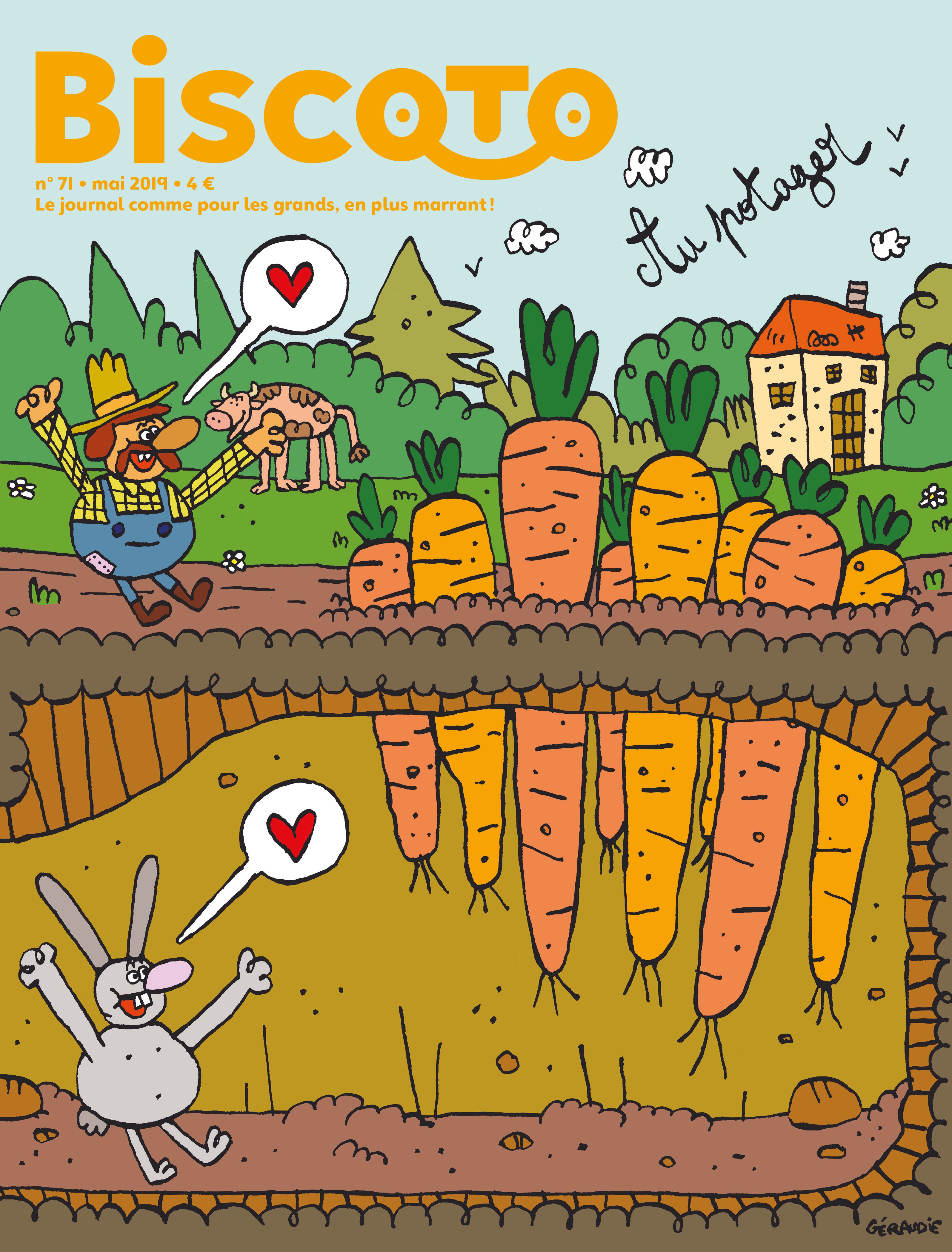 Biscoto n°71 – Au potager