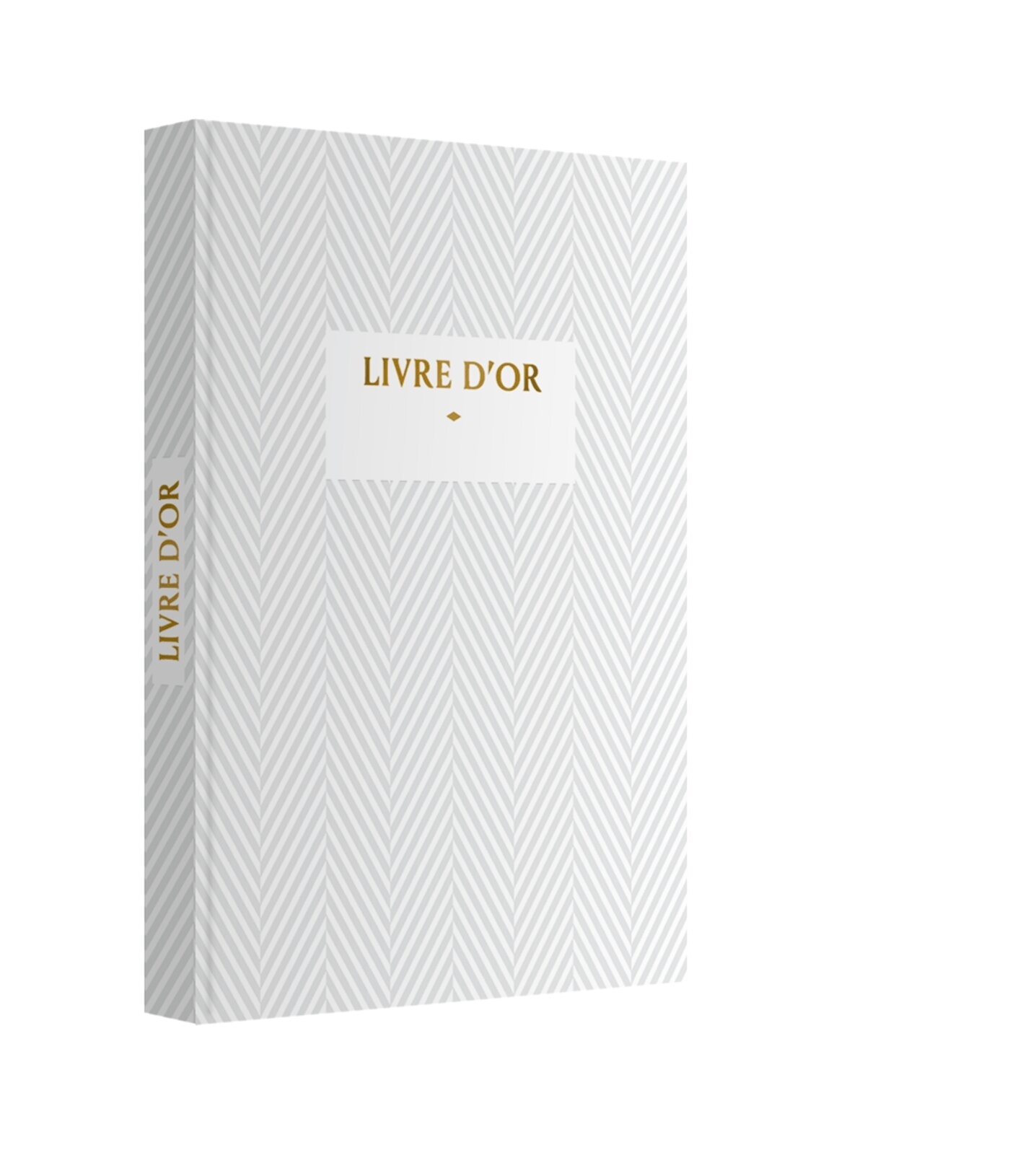 Grand livre d'or blanc