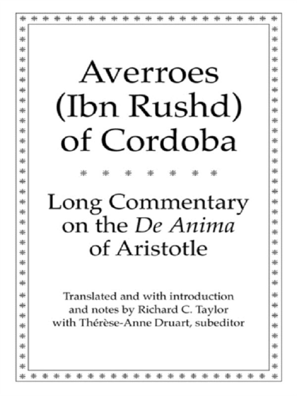 Long Commentary on the De Anima of Aristotle
