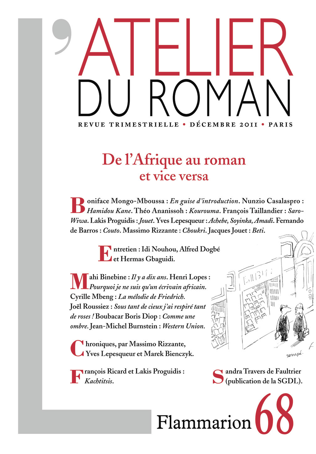 L'Atelier du roman