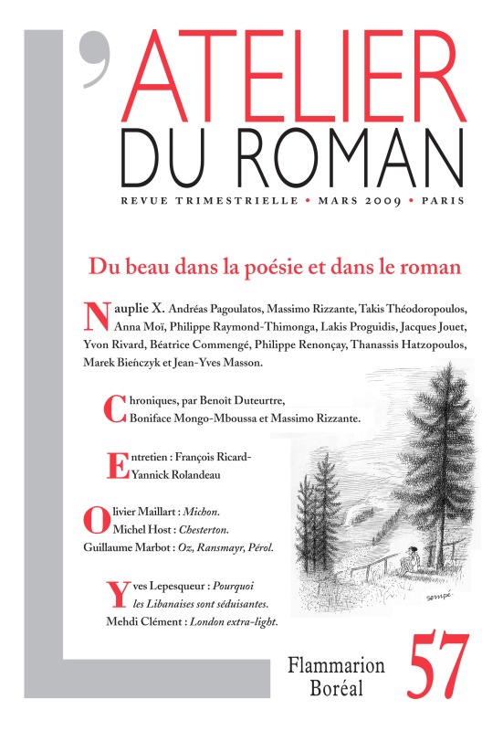 L'Atelier du roman