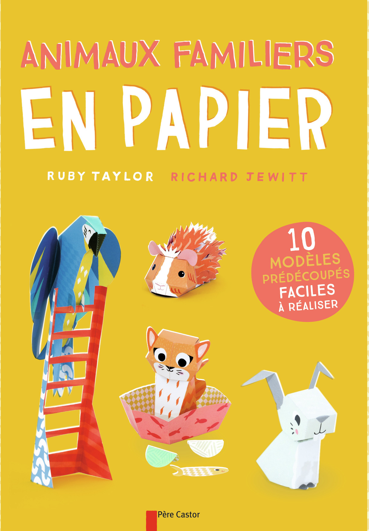 Animaux familiers en papier