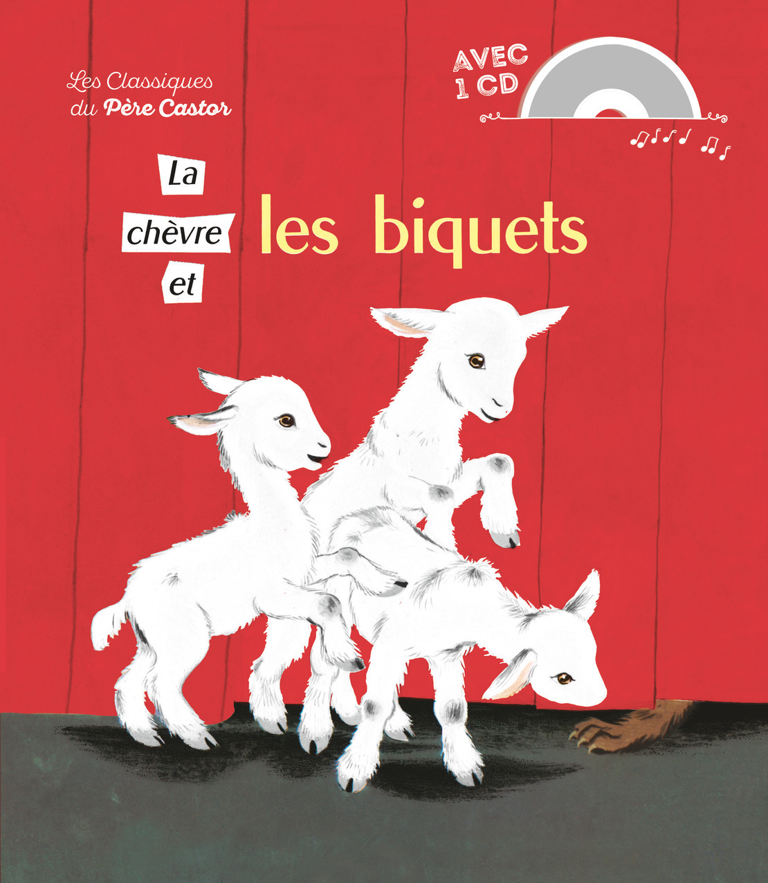 LA CHEVRE ET LES BIQUETS - LCD