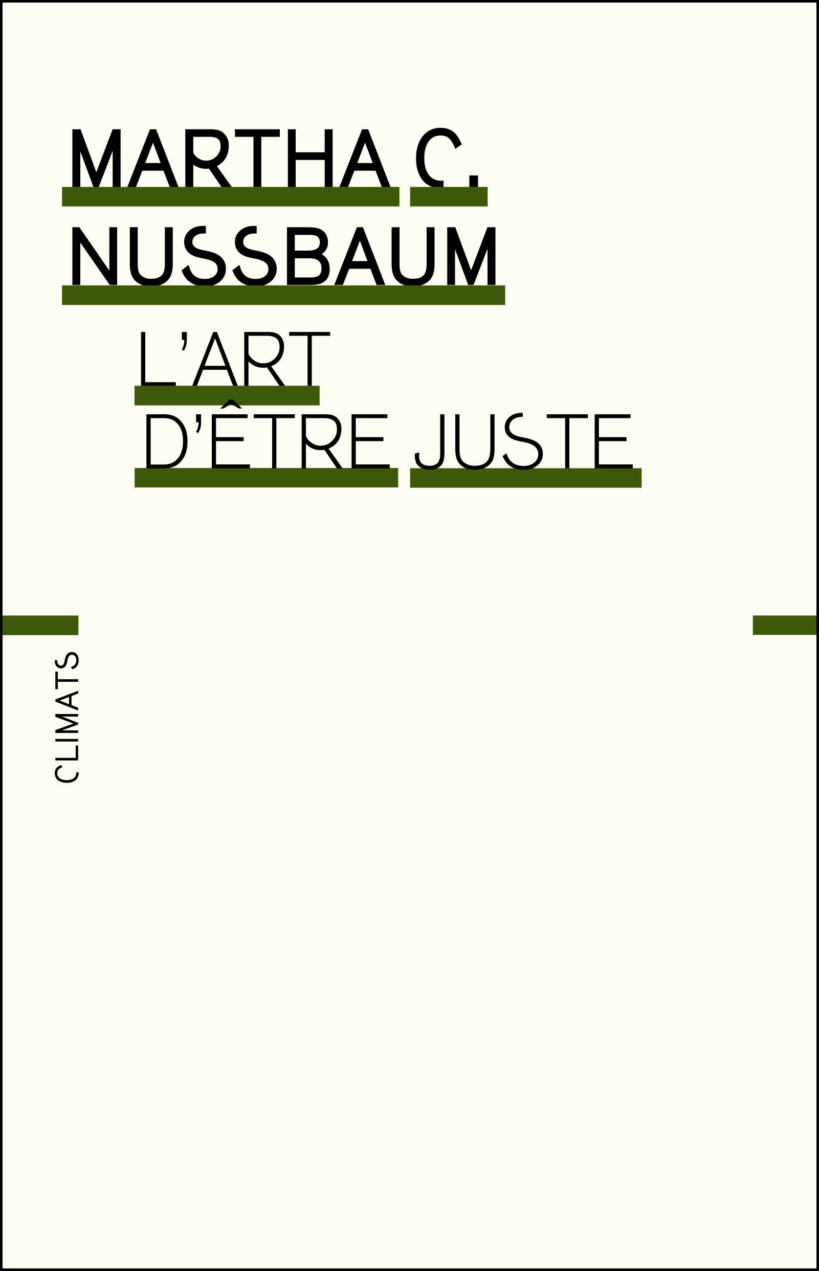 L'Art d'être juste