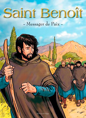 SAINT BENOIT, MESSAGER DE PAIX BD